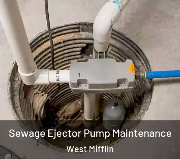  Sewage Ejector Pump Maintenance West Mifflin
