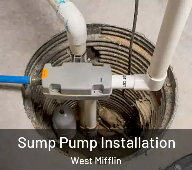  Sump Pump Installation West Mifflin
