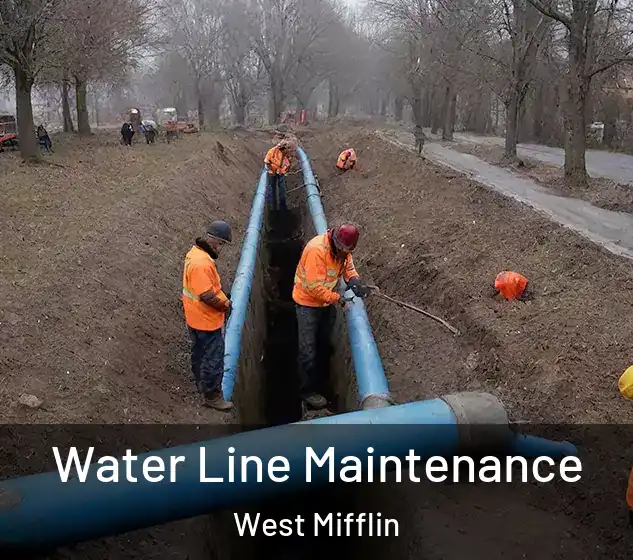  Water Line Maintenance West Mifflin